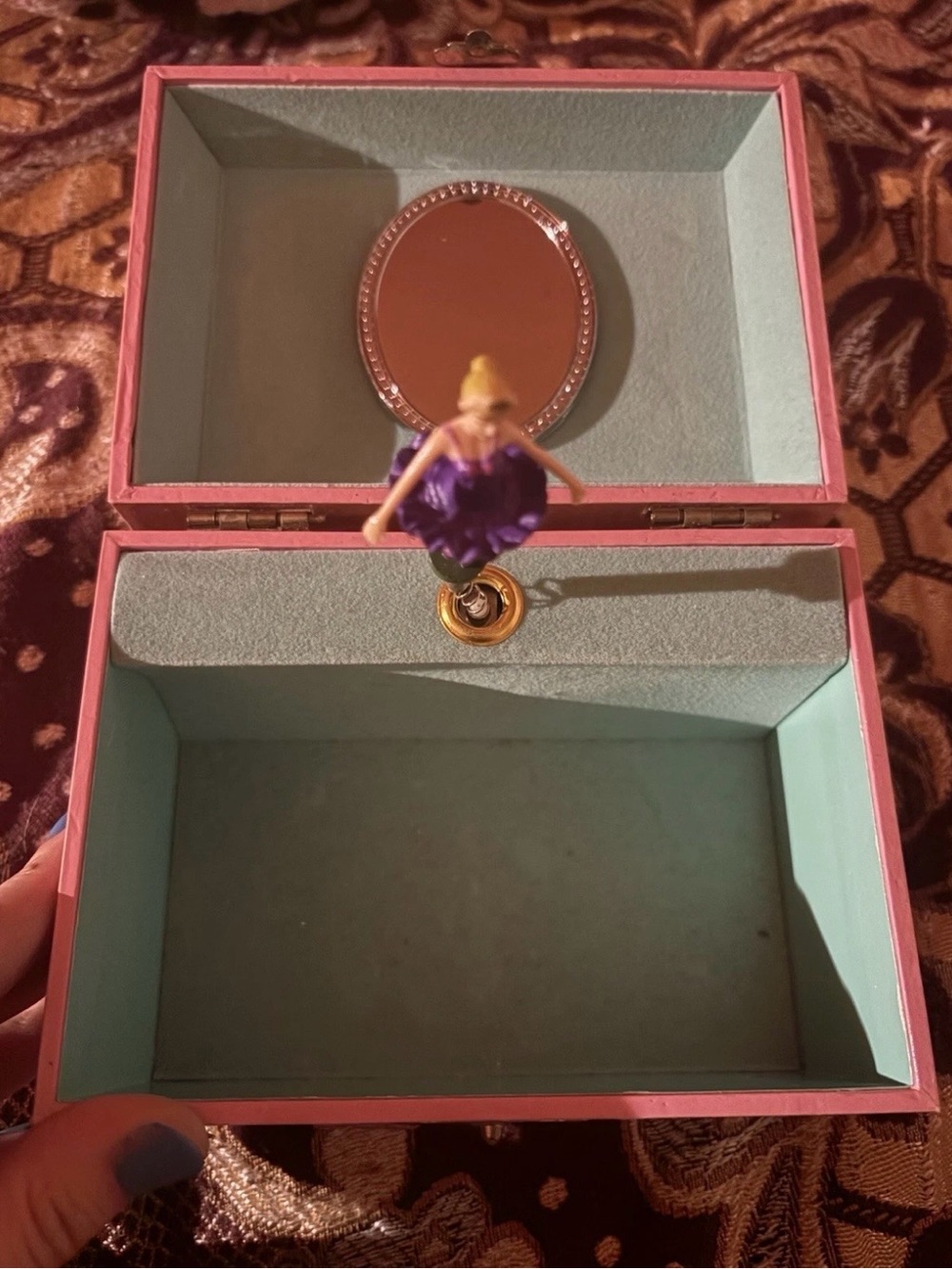 Three girls jewelry Boxes